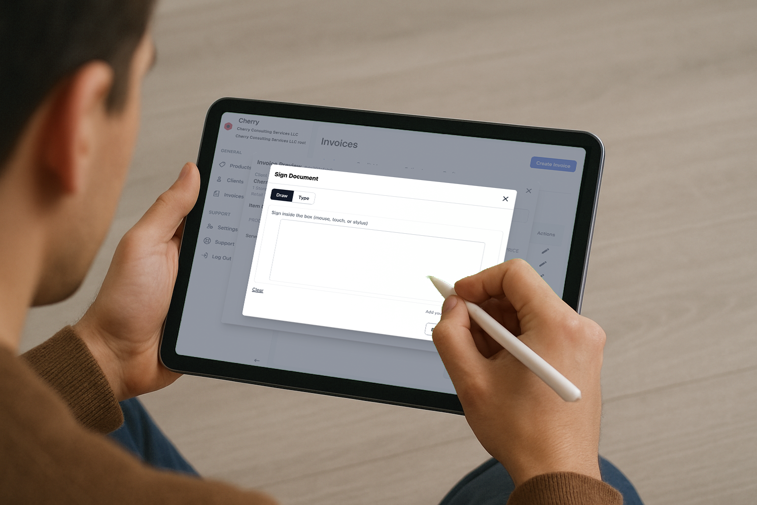 Collect approvals with built-in signature capture